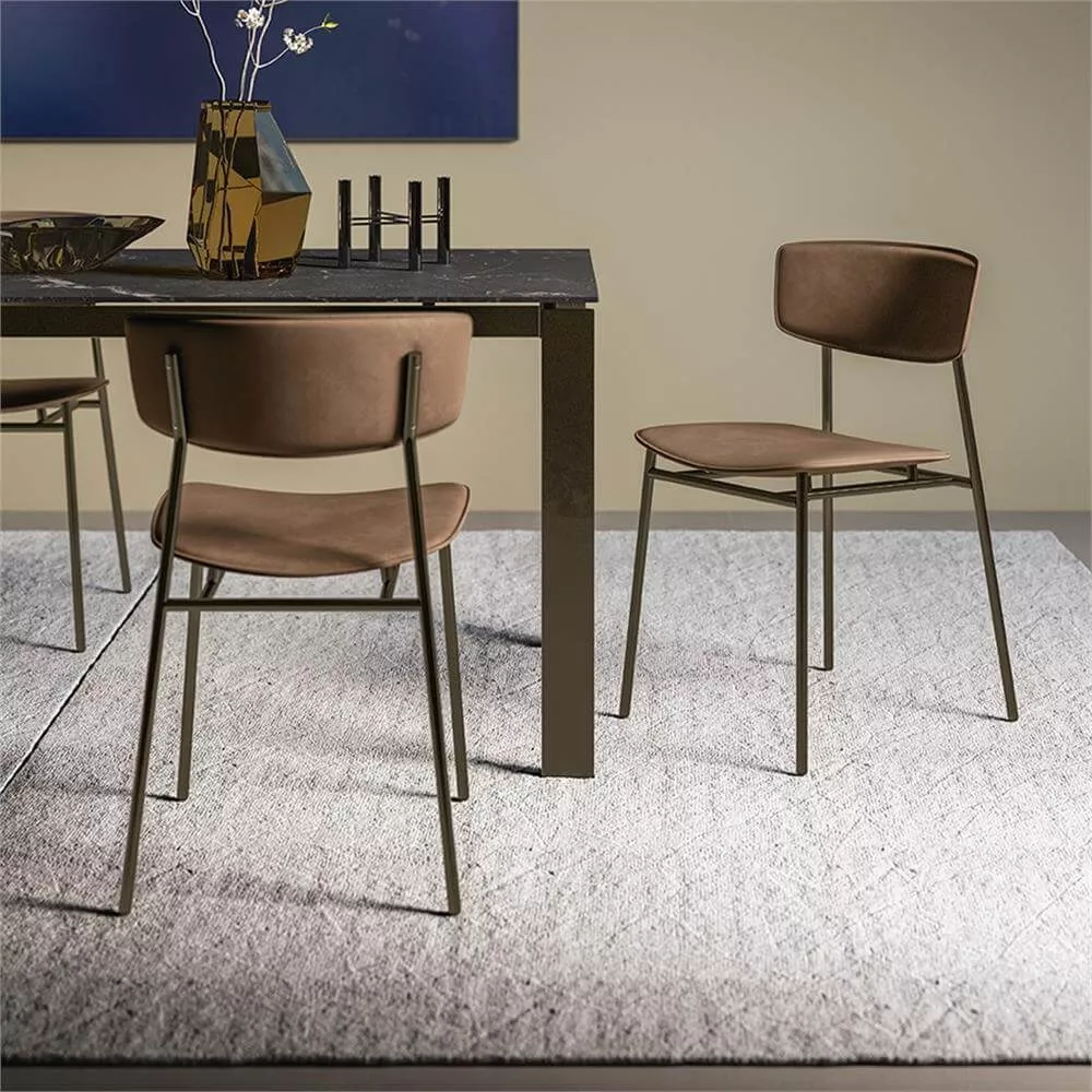 Fifties Set Of Two Dining Chair CS1854